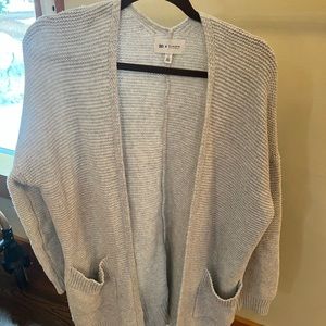 BP. Claudia Sulewsk, Cardigan wrap, long, light grey
